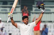 Karun Nair became the second Indian to score a triple hundred in Tests on December 19, 2016